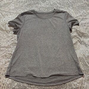 Danskin Heather Gray Women's Short Sleeve Tee